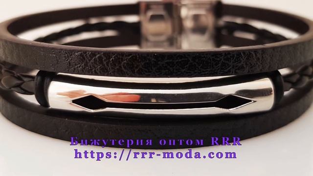 #Мужские #браслеты #оптом. #Кожаные и из #стали, браслеты #каучук со сталью. смотреть онлайн
