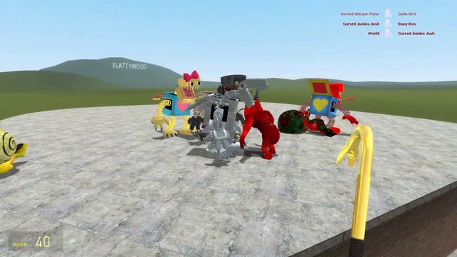 NEW ALL GARTEN OF BANBAN 1-4 FAMILY VS ALL POPPY PLAYTIME FAMILY In Garry's Mod! смотреть онлайн