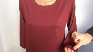 Платье А силуэта. Обзор готового изделия.mp4