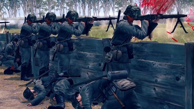 100 MG42 vs 100 MG3 - FIRING RANGE смотреть онлайн