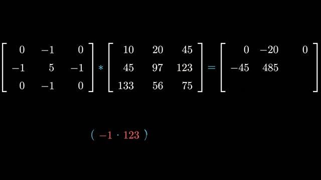 Element wise matrix multiplication | Sum | Animation | Python & Manim смотреть онлайн