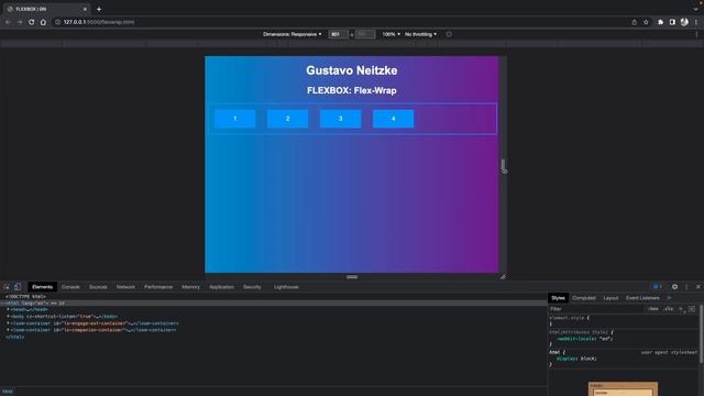 FLEXBOX | Como Trabalhar Com FLEX-WRAP