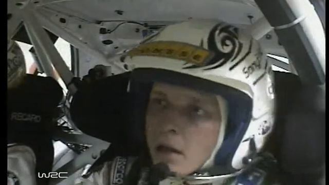 Mikko Hirvonen crash - Rally Japan 2005 смотреть онлайн