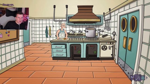 Edna & Harvey: The Breakout - Anniversary Edition. #7. Битва едой! Побег из психушки с психами. смотреть онлайн