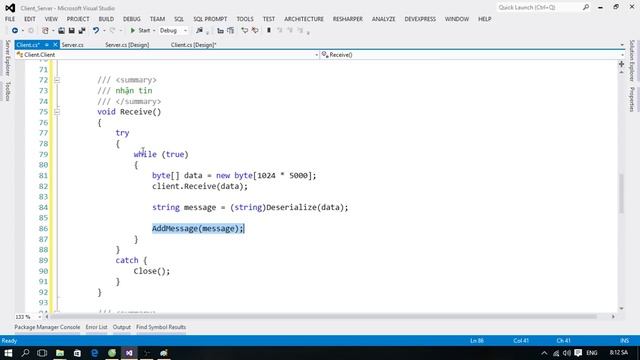 Lập trình C# - Winform - Hướng dẫn làm phần mềm multi chat. смотреть онлайн