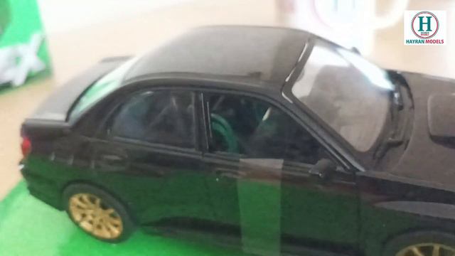 SUBARU IMPREZA WELLY 1 24 DIECAST MODEL
