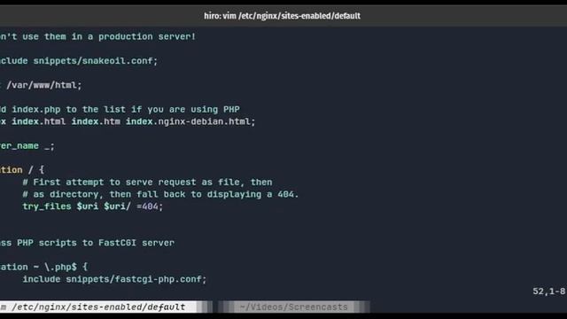 Integrasi PHP dengan NGINX смотреть онлайн