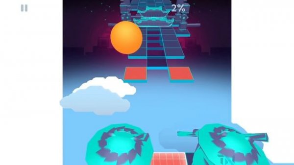 Rolling Sky Level 9 E-Labyrinth & Level 15 Kung Fu • Swapping Theme and Background