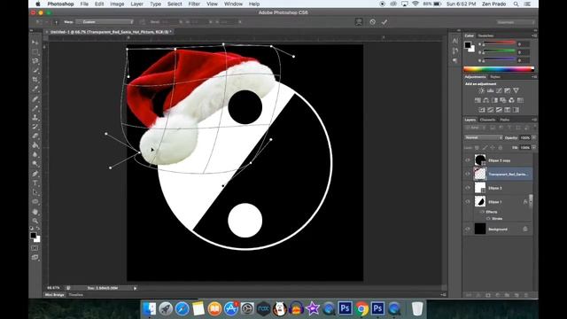 ZenFX Logo (Holidays) - Speedart 1 [Photoshop CS6] смотреть онлайн