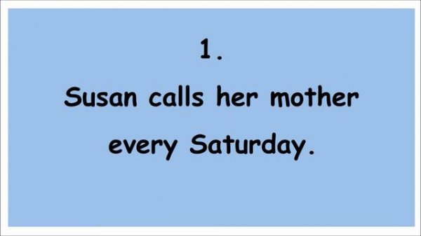 AGO LAST YESTERDAY for Simple Past