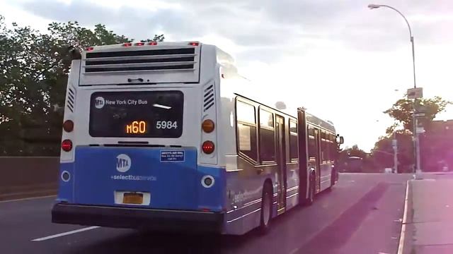 MTA New York City Bus : Steinway Street & Astoria Blvd Revisited With The M60 +Select Bus Service+ смотреть онлайн