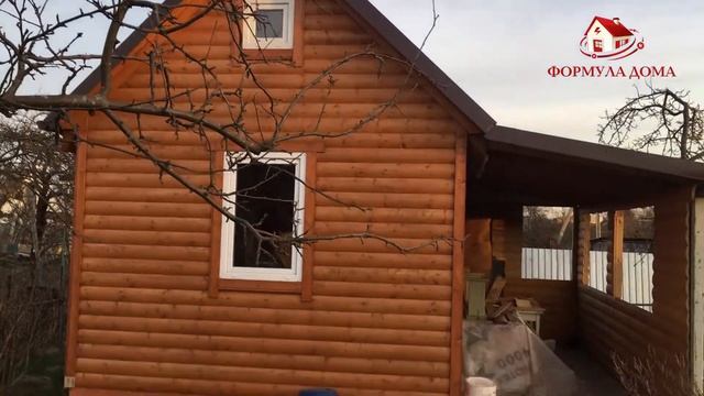 СК ФормулаДома - Каркасный дом 4х6 Пионерский смотреть онлайн