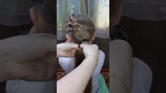 ♡Красивые причёски для девочек♡#прическинадлинныеволосы? смотреть онлайн