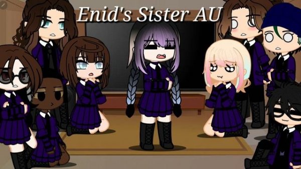 Nevermore react to Wednesday AU'S||Wavier||Gc||