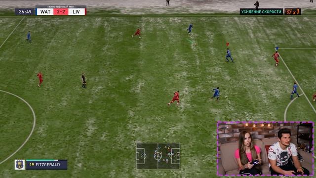Играем МАТЧ в FIFA20 на ЖЕСТКИЕ ФИТНЕС-НАКАЗАНИЯ vs. ЛАКЕР! смотреть онлайн