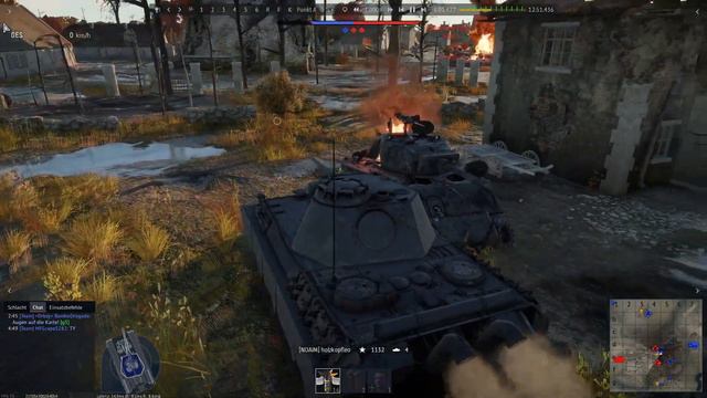 Panther F - Ein Monster | War Thunder Wiederholung смотреть онлайн