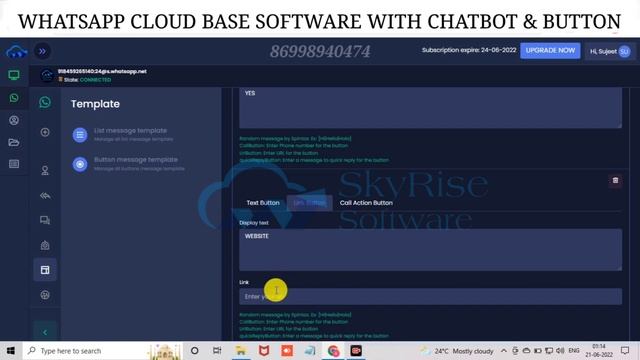 WhatsApp API for Business Hindi | WhatsApp API Integration Chatbot With Button | Business Automatio смотреть онлайн