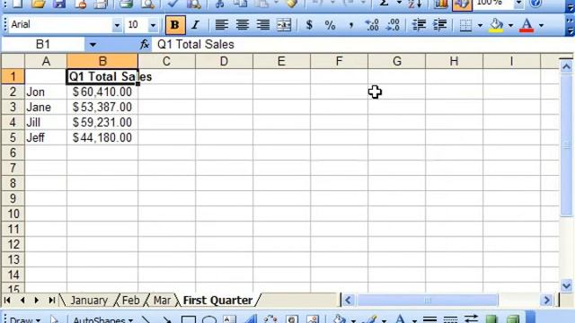 Excel 2003 Tutorial Hiding Spreadsheets Microsoft Training Lesson 14.12 смотреть онлайн