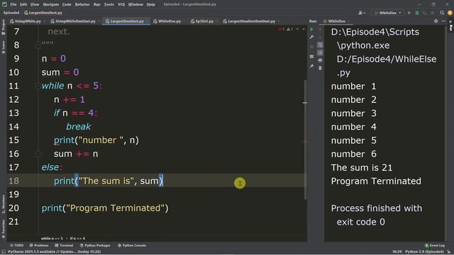 Python Tutorial #5 | WHILE LOOPS | ELSE BREAK CONTINUE STATEMENTS | Tagalog |English |Filipino |202 смотреть онлайн