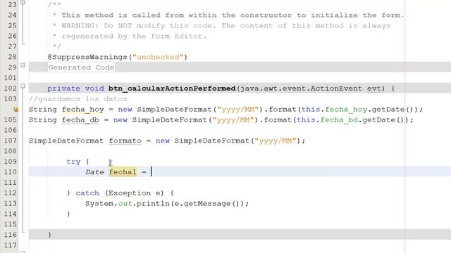 JAVA EXTRA - COMPARAR FECHAS MES Y AÑO смотреть онлайн