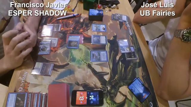 MTG Modern - Esper Shadow Vs UB Faeries - Liga 2017 JupiterCR Jornada3 Ronda3 (28/05/17) смотреть онлайн