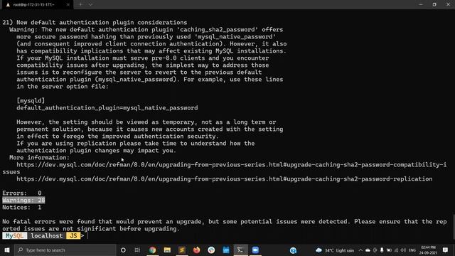 MySQL Upgrade from MySQL 5.7 to MySQL 8 using YUM repository | Tutorial 8 смотреть онлайн