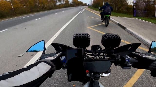 ⚡Питер-Волхов-Питер! В дальняк на электробайках⚡ смотреть онлайн