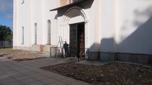 Белорусочка в России.Великий Новгород.Достопримечательности. Кремль Новгорода.Памятник тысячелетию. смотреть онлайн