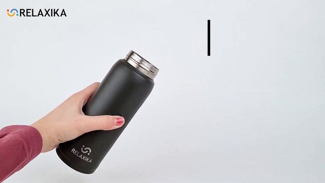 Распаковка (обзор) термокружки Relaxika 701 (0,48 литра), хаки (R701.480.8L1) смотреть онлайн