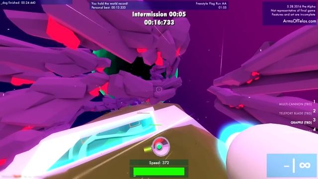 Arms of Telos - Challenge Mode Racing and some Grapple Hook play смотреть онлайн
