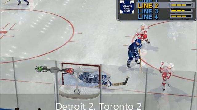 NHL 04: Detroit at Toronto, 2007, Game 28 смотреть онлайн