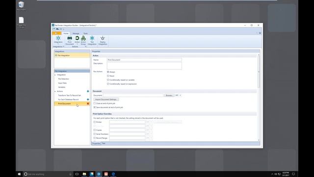 Building a File Integration Using a CSV File in BarTender смотреть онлайн