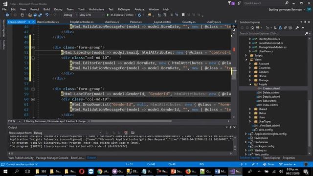 Creation of a Social Network with ASP.Net - User creation and ASP matriculation (1/2) смотреть онлайн