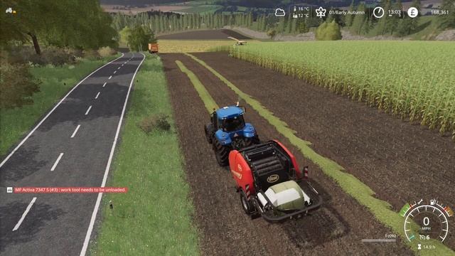 Collecting Fresh Maize - Ep12 Ravensberg let's play Maize Plus смотреть онлайн
