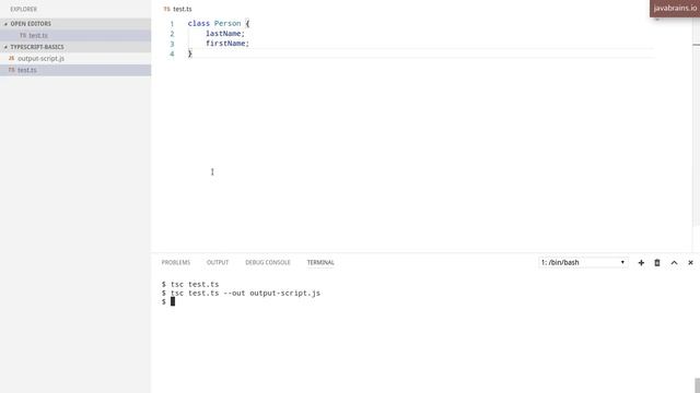 TypeScript Basics 21 - TypeScript compiler arguments смотреть онлайн