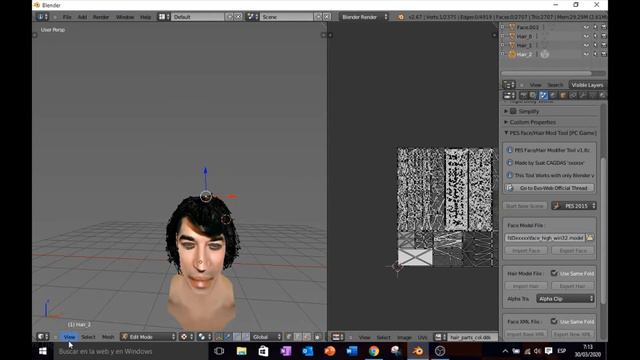 FANTASY FACE SANDRO FOR PES 2017 BY FABRI FACEMAKER смотреть онлайн