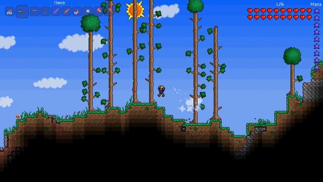 Terraria - How to find Floating Islands смотреть онлайн
