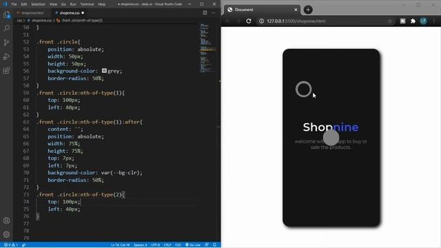Mobile app design - part -01 | Html css and javascript | Fronted Design | 2020 смотреть онлайн