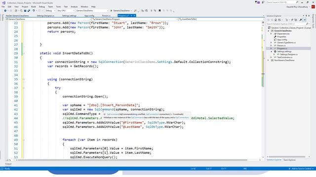 List Generic Class CRUD Demo Part2 смотреть онлайн