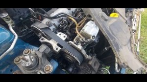 Как правильно поставить ремень ГРМ на РЕНО КАНГУ что бы не ЗАГНУТЬ КЛАПАНА!