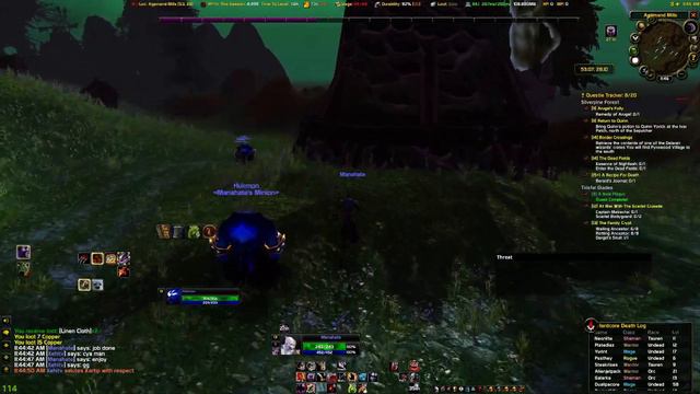 HardCore WoW Classic - Warlock heading to lvl 14 смотреть онлайн