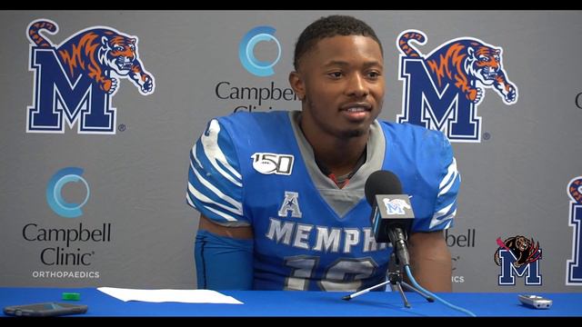 Kenneth Gainwell | Tulane vs University of Memphis | Post Game Interview | October 20, 2019 смотреть онлайн
