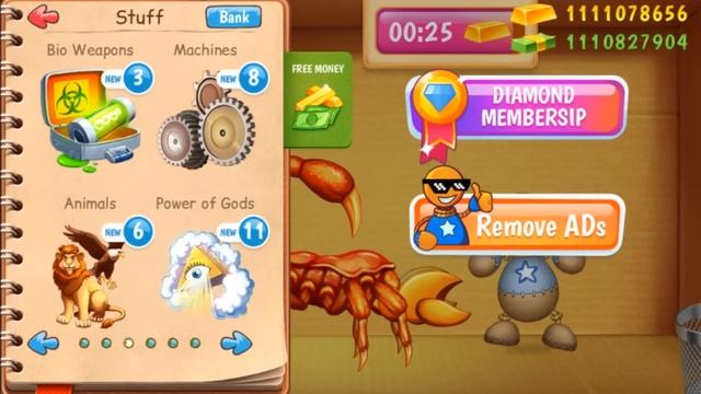 Dinosau T-Rex vs BIO BUDDY | Kick The Buddy Game Anti Stress смотреть онлайн