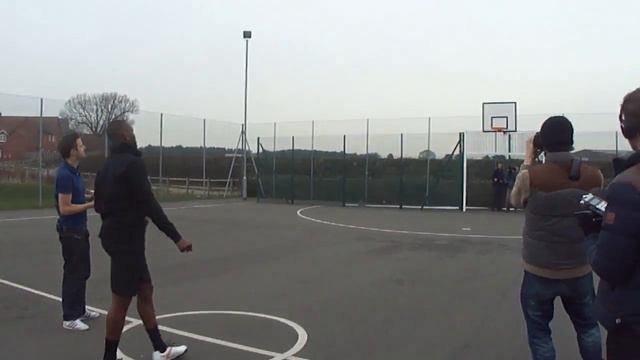 Classic playground game at my EA Sports FIFA Street photoshoot смотреть онлайн