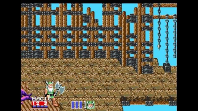 Sega Mega Drive 2 (Smd) 16-bit Golden Axe 2 Stage 3