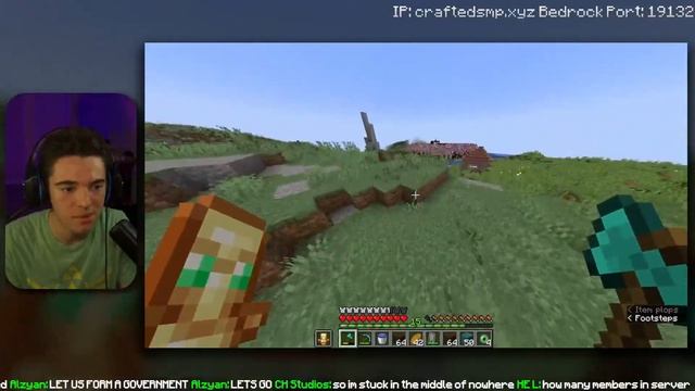 ? Public Minecraft SMP w/Viewers! Java and Bedrock! Crafted SMP Livestream смотреть онлайн
