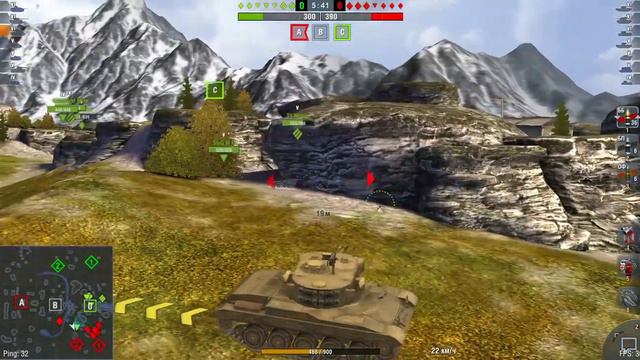 Т37 Вот это был бой!!!! У меня ХП только 31, а я живой!!!! WoT Blitz смотреть онлайн