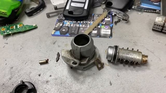 Изготовление ключа BMW f10 нарезка Ключа по замку смотреть онлайн