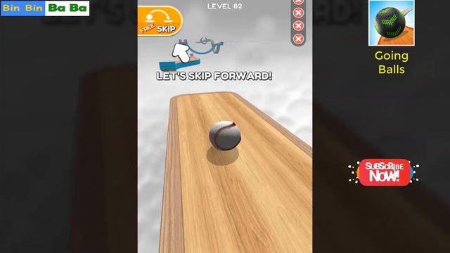 Going Balls level 82 (Cross the square box wall) Gameplay walkthrough смотреть онлайн