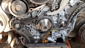 Замена цепи ГРМ на Kia Sorento 2.5 d4cb